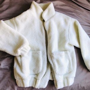 White Teddy Jacket - NWT